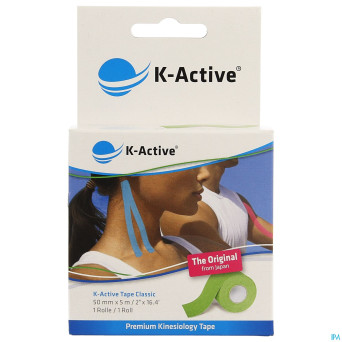 Naqi k active tape classic vert    50mmx5m