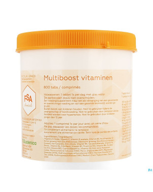 Multiboost vitamines    comp 800