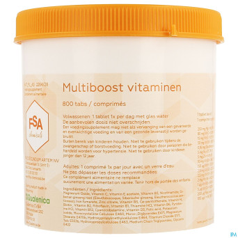 Multiboost vitamines    comp 800