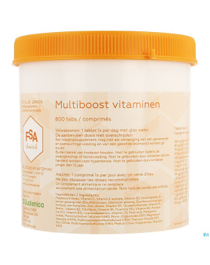 Multiboost vitamines    comp 800
