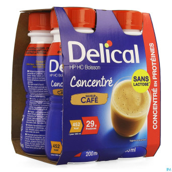 Delical concentre cafe    4x200ml