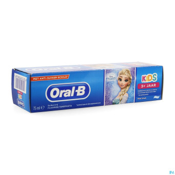 Oral b dentifrice enfants +3ans 75ml