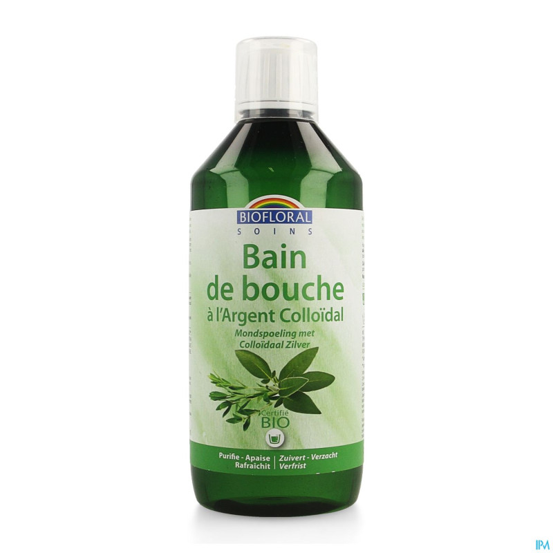 Biofloral bain bouche argent colloidal    500ml