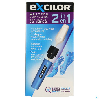 Excilor traitement verrues 2en1    11,5ml+1ml