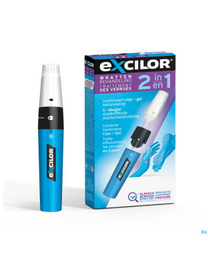 Excilor traitement verrues 2en1    11,5ml+1ml