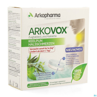 Arkovox mal gorge menthe eucalyptus  comp sucer 20