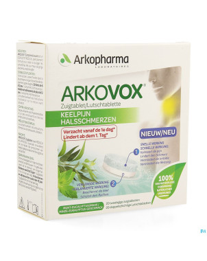 Arkovox mal gorge menthe eucalyptus  comp sucer 20