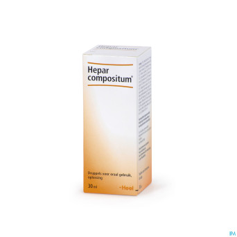 Hepar compositum sol buvable gutt 30ml
