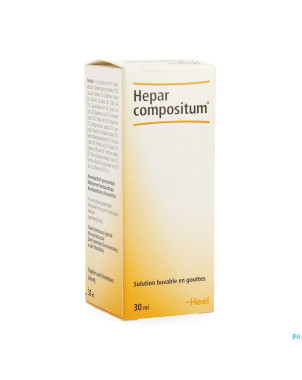Hepar compositum sol buvable gutt 30ml