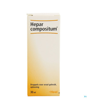 Hepar compositum sol buvable gutt 30ml
