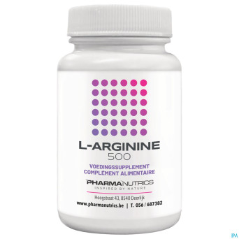 L arginine v-caps 120    pharmanutrics