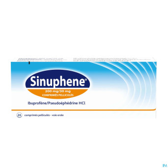 Sinuphene 200mg/30mg comp pell 24