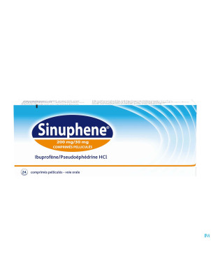 Sinuphene 200mg/30mg comp pell 24