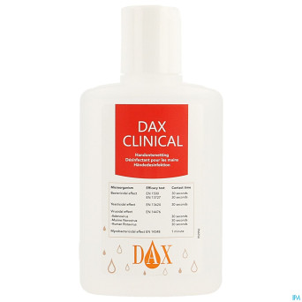 Dax clinical desinfection mains 150ml