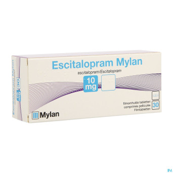 Escitalopram viatris 10mg comp pell 30