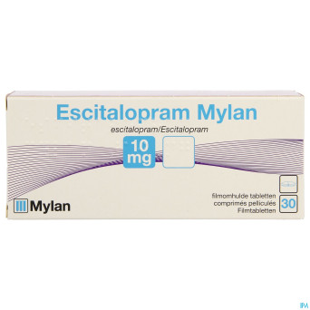 Escitalopram viatris 10mg comp pell 30