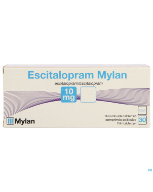 Escitalopram viatris 10mg comp pell 30