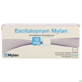 Escitalopram viatris 10mg comp pell 100