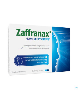 Zaffranax    caps 45 nf