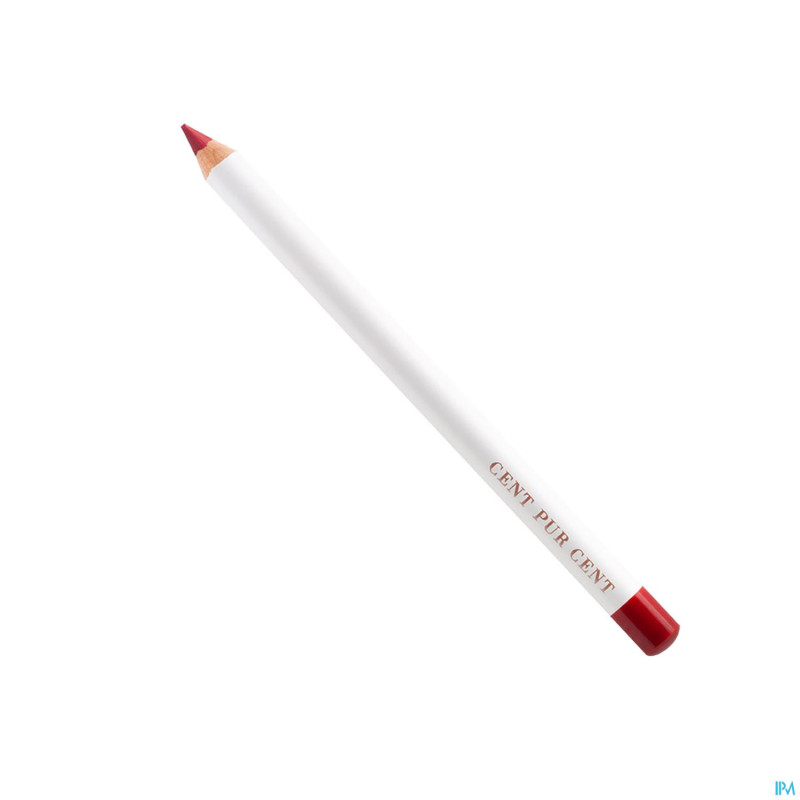 Cent pur cent crayon levres mineral rouge nf