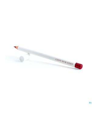 Cent pur cent crayon levres mineral rouge nf