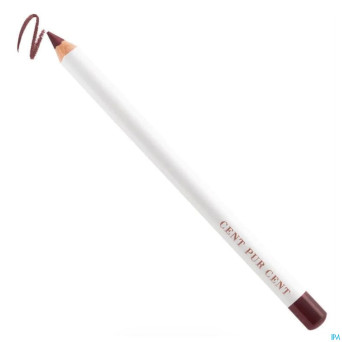 Cent pur cent crayon levres mineral rouge nf
