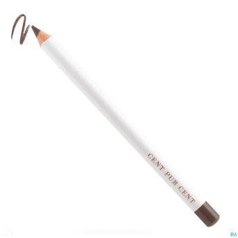Cent pur cent crayon yeux mineral brun nf