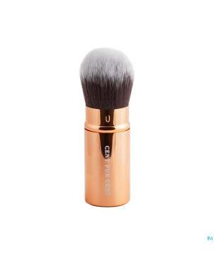 Cent pur cent pinceau kabuki retractable