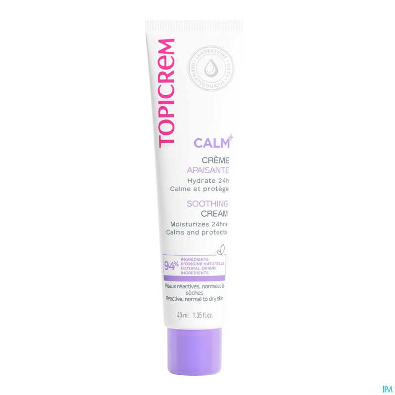 Topicrem calm+ creme apaisante legere    40ml