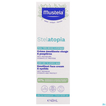 Mustela pa stelatopia creme emolliente visage 40ml