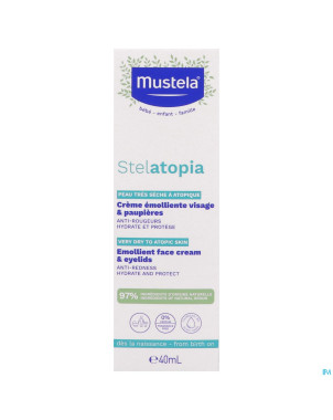 Mustela pa stelatopia creme emolliente visage 40ml