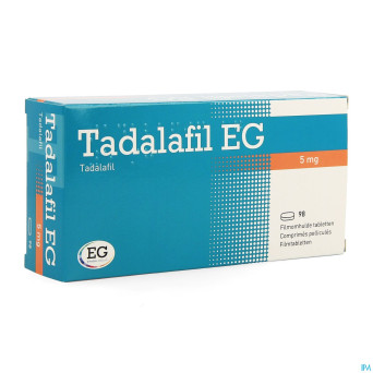 Tadalafil eg  5mg comp pell 98 x  5mg