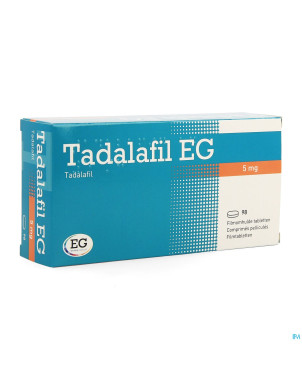 Tadalafil eg  5mg comp pell 98 x  5mg