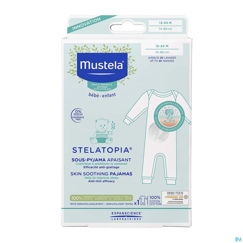 Mustela pa stelatopia sous pyjama apais. t2 12-24m