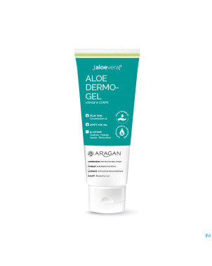 Aragan aloe dermo gel    tube 100ml