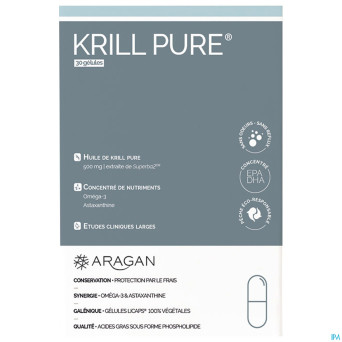 Aragan krill pure    caps 30