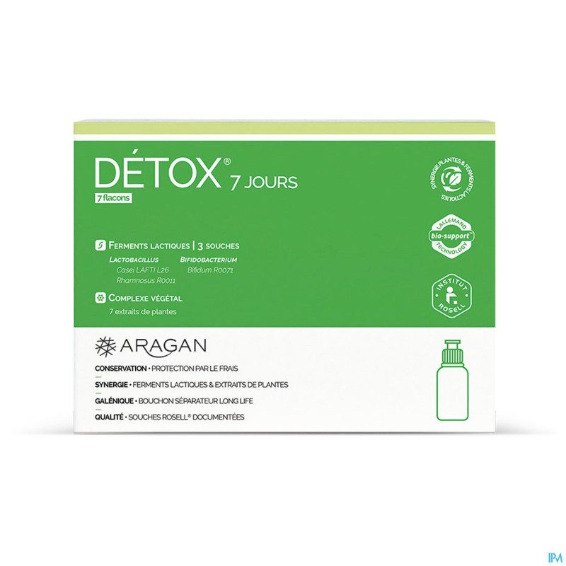 Aragan detox 7j    flacon 7