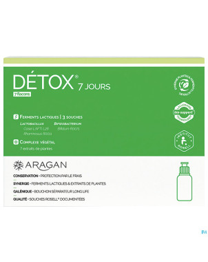 Aragan detox 7j    flacon 7