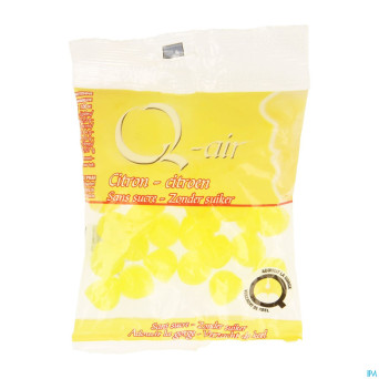 Q-air citron sans sucre    past 85g
