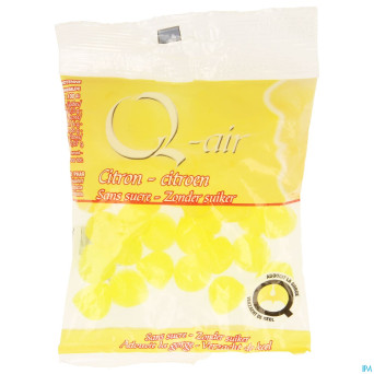 Q-air citron sans sucre    past 85g
