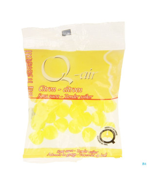 Q-air citron sans sucre    past 85g
