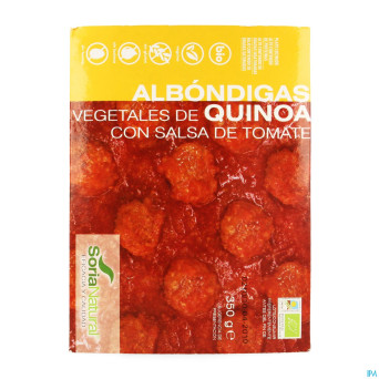 Soria boulettes quinoa vegetariennes    350g