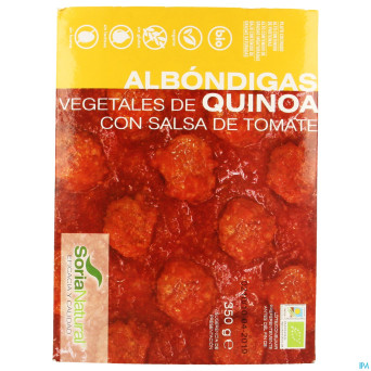 Soria boulettes quinoa vegetariennes    350g