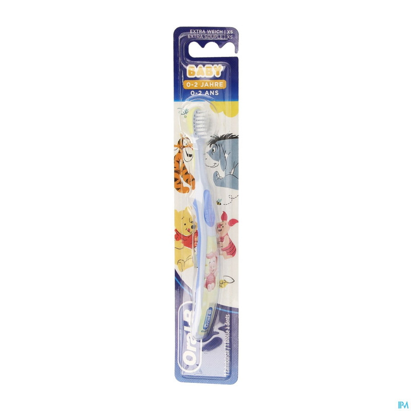 Oral-b brosse dents baby winnie 0-2ans extra soft