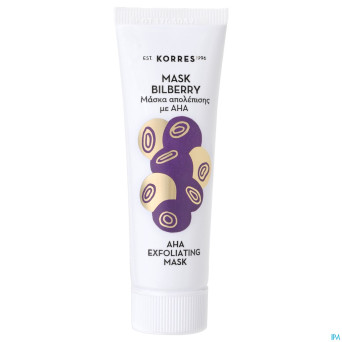 Korres kf masque peeling aha myrtille    18ml