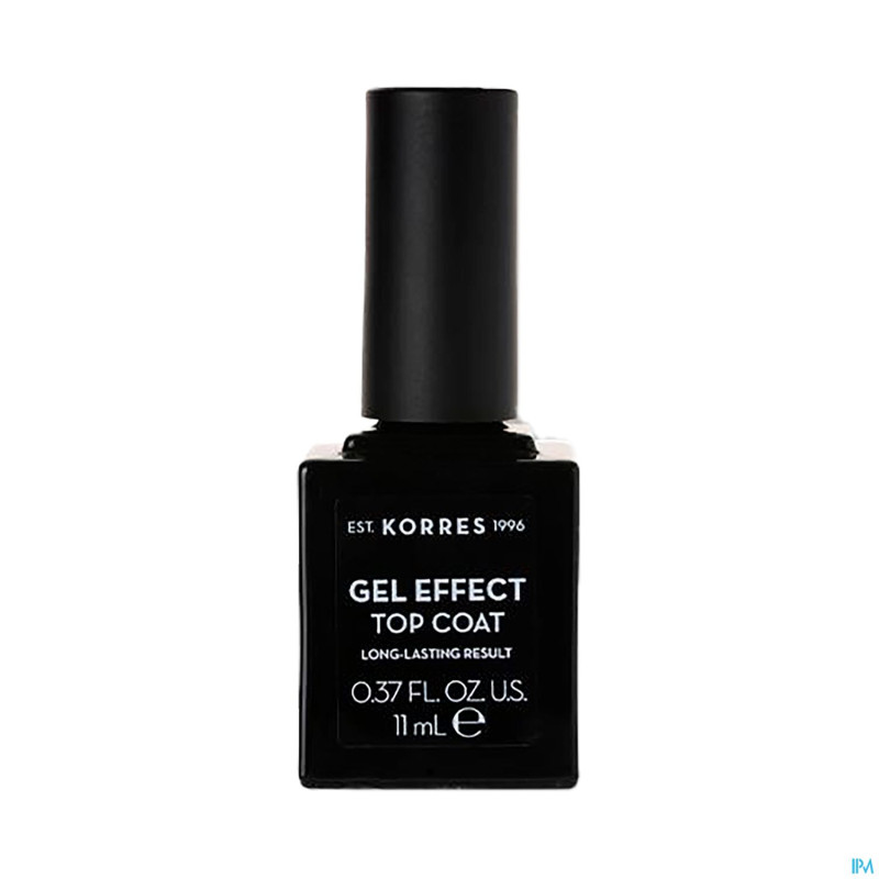 Korres km gel effect top coat  11ml