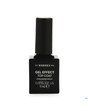 Korres km gel effect top coat  11ml