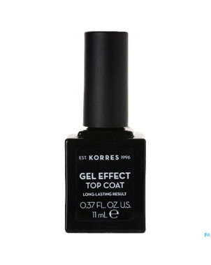 Korres km gel effect top coat  11ml