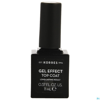Korres km gel effect top coat  11ml