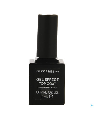 Korres km gel effect top coat  11ml